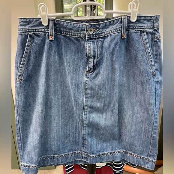 Eddie Bauer Dresses & Skirts - Eddie Bauer Denim Skirt